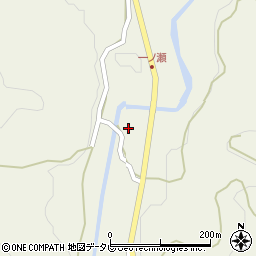 福岡県八女市立花町白木563周辺の地図