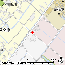 福岡県柳川市西浜武1504-1周辺の地図