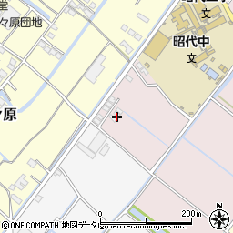 福岡県柳川市西浜武1505-4周辺の地図