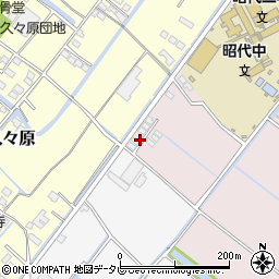 福岡県柳川市西浜武1504-8周辺の地図