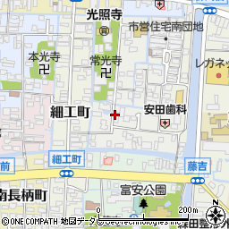 福岡県柳川市椿原町36周辺の地図