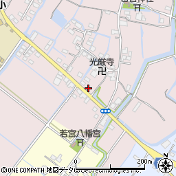 福岡県柳川市西浜武1317周辺の地図