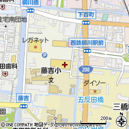 ＴＳＵＴＡＹＡ柳川店周辺の地図