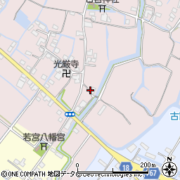福岡県柳川市西浜武1328周辺の地図