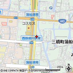 マンマチャオ柳川店周辺の地図