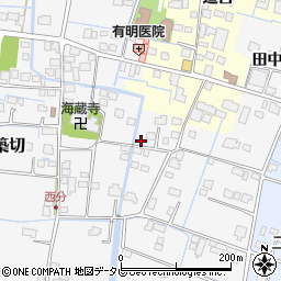 佐賀県杵島郡白石町一の篭860周辺の地図