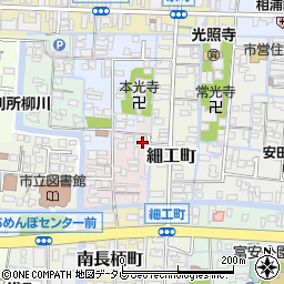 西鉄タクシー株式会社　柳川営業所・整備工場周辺の地図