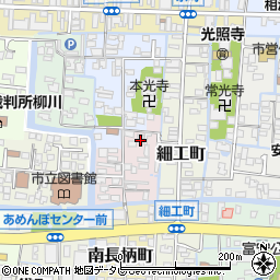 福岡県柳川市北長柄町13周辺の地図