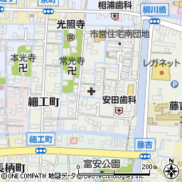 福岡県柳川市椿原町40周辺の地図
