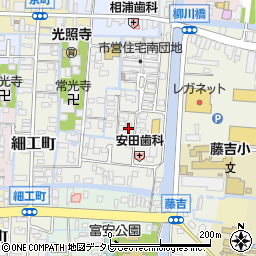 福岡県柳川市椿原町27周辺の地図