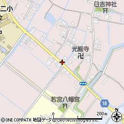 福岡県柳川市西浜武1316周辺の地図