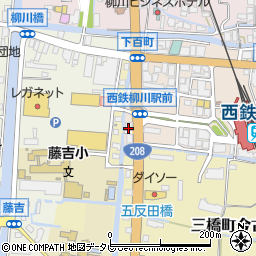 トヨタレンタリース福岡柳川店周辺の地図