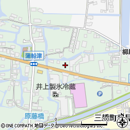 福岡県柳川市三橋町蒲船津1040周辺の地図