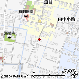 佐賀県杵島郡白石町一の篭1135周辺の地図