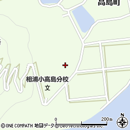 長崎県佐世保市高島町374周辺の地図