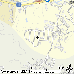 長崎県佐世保市長坂町714-4周辺の地図