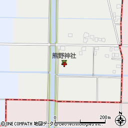 福岡県柳川市三橋町中山972周辺の地図