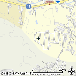 長崎県佐世保市長坂町720-5周辺の地図