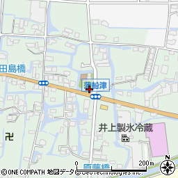 福岡県柳川市三橋町蒲船津9周辺の地図