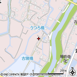 福岡県柳川市西浜武762-13周辺の地図