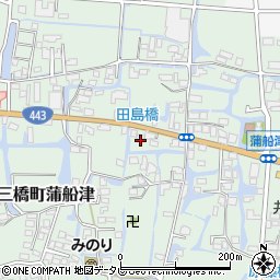 福岡県柳川市三橋町蒲船津773-1周辺の地図