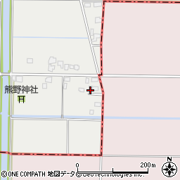 福岡県柳川市三橋町中山914周辺の地図