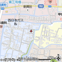 福岡県柳川市新外町99-11周辺の地図