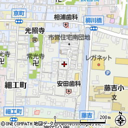 福岡県柳川市椿原町20周辺の地図