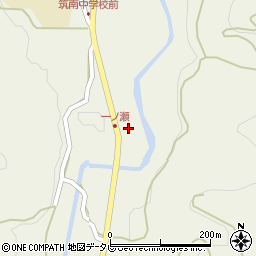 福岡県八女市立花町白木6602周辺の地図