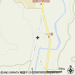 福岡県八女市立花町白木6544周辺の地図