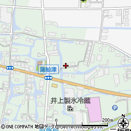 福岡県柳川市三橋町蒲船津24周辺の地図