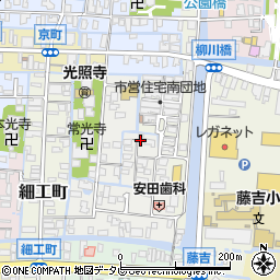 福岡県柳川市椿原町20-3周辺の地図