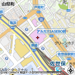 JAM COFFEE アルカス佐世保店周辺の地図