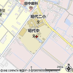 福岡県柳川市西浜武1478周辺の地図