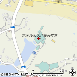 九十九島温泉周辺の地図