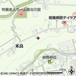 大分県大分市上判田3482-2周辺の地図