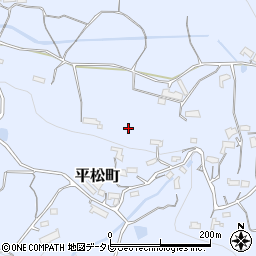 長崎県佐世保市平松町周辺の地図
