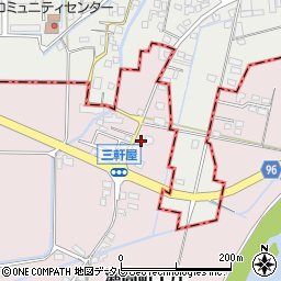 福岡県みやま市瀬高町上庄1659周辺の地図