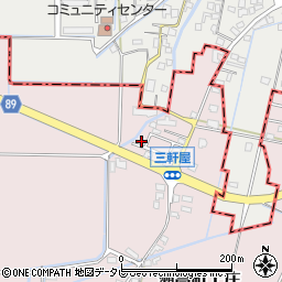 福岡県みやま市瀬高町上庄1632周辺の地図