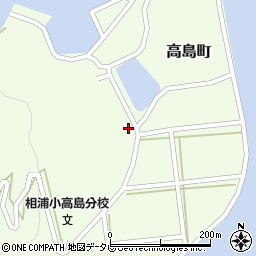 長崎県佐世保市高島町523周辺の地図