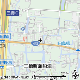 天光社三橋式場周辺の地図