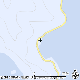 愛媛県宇和島市日振島2129周辺の地図