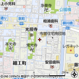 福岡県柳川市椿原町42-5周辺の地図