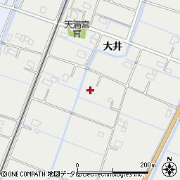 佐賀県杵島郡白石町大井周辺の地図