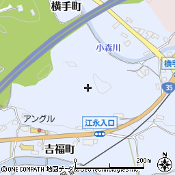 長崎県佐世保市吉福町周辺の地図