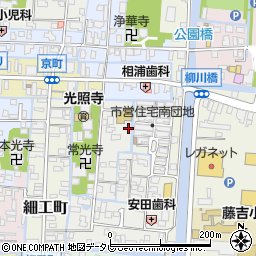 福岡県柳川市椿原町43周辺の地図