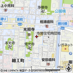 福岡県柳川市椿原町45周辺の地図