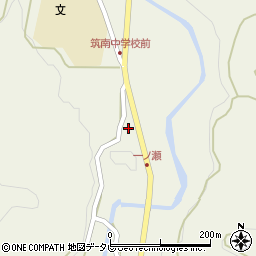 福岡県八女市立花町白木6613周辺の地図