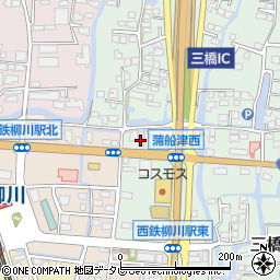 越山総本舗三橋店周辺の地図