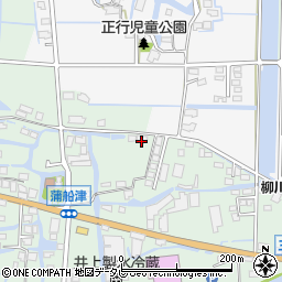 福岡県柳川市三橋町蒲船津1133周辺の地図